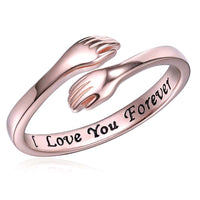 Ring mit individueller Gravur "Hugging Me"