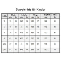 Personalisiertes Sweatshirt für Kinder mit gesticktem Namen und Namen der Familie Warme Geschenke für Kinder