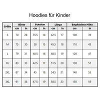 Personalisierter gestickter Kinder-Kapuzenpullover mit eigenem Namen und Alter Warmes Geschenk für Kinder