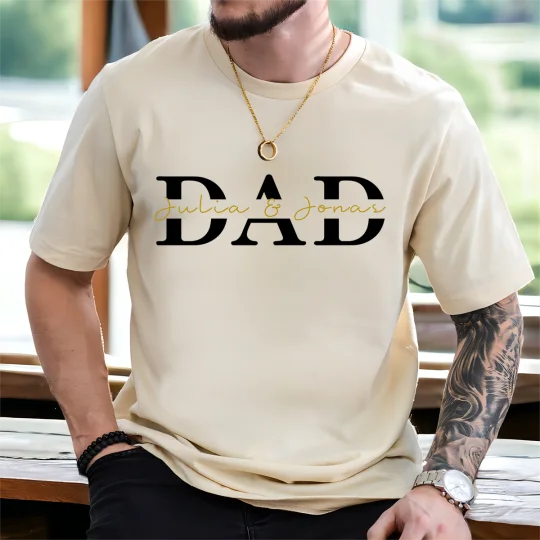 Bester Papa aller Zeiten - Personalisiertes Cooles Papa-Sweatshirt - Alles Gute zum Vatertag