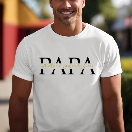 Bester Papa aller Zeiten - Personalisiertes Cooles Papa-Sweatshirt - Alles Gute zum Vatertag