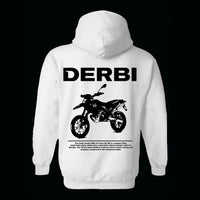 Personalisiertes Motorrad-Foto-T-Shirt & Hoodie – Individuelles Design mit Name & Bike, Schwarz-Weiß-Druck für Biker
