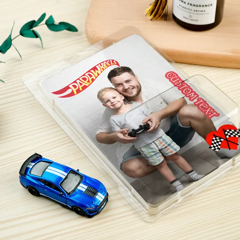 50 % RABATT 🚗 Personalisierte Verpackung für Papas Traumauto-Spielzeug🚙