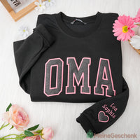 Sweat-shirt/T-shirt personnalisé pour maman avec application pailletée 