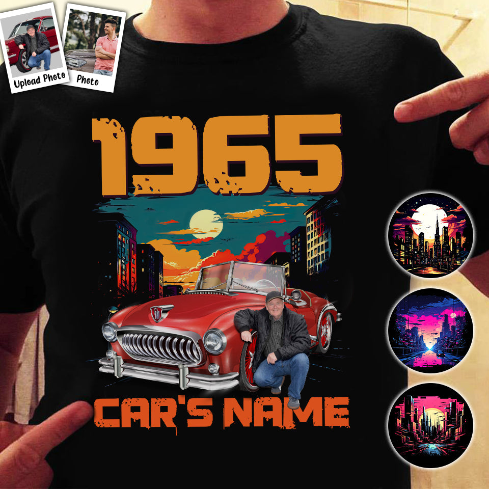 CAR VINTAGE TEE – PERSONALISIERTES FOTO-SHIRT