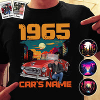 CAR VINTAGE TEE – PERSONALISIERTES FOTO-SHIRT