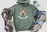 Personalisiertes Hunde-Foto-Sweatshirt mit Namen, Hunde-Mama-Katzen-Mama-Hoodie, Geschenk für beste Freunde, tägliches Sweatshirt, lässiges Sweatshirt