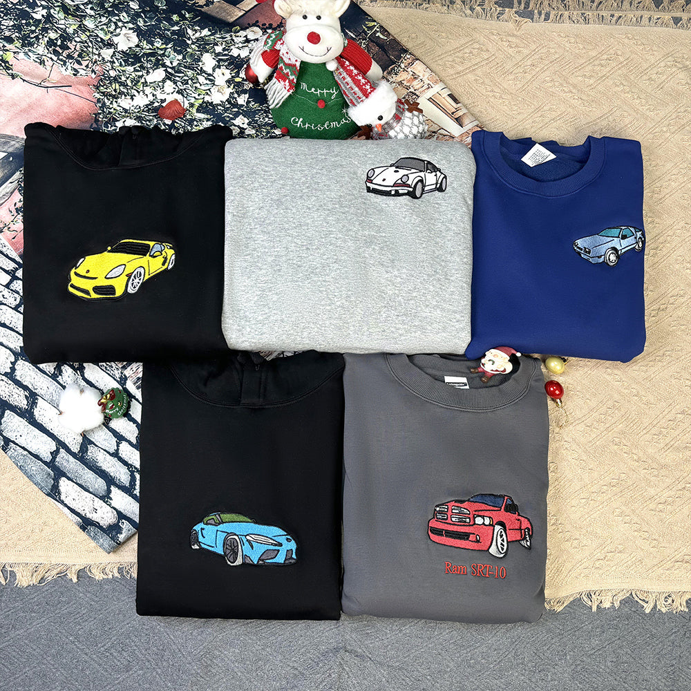 Plus Samt-Stil – individuelle Car Craft Sweatshirts/Hoodies, Geschenke für Auto-Enthusiasten