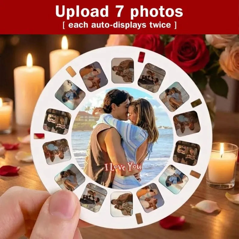 Personalisierter Retro-Foto-Viewer – das Muttertagsgeschenk