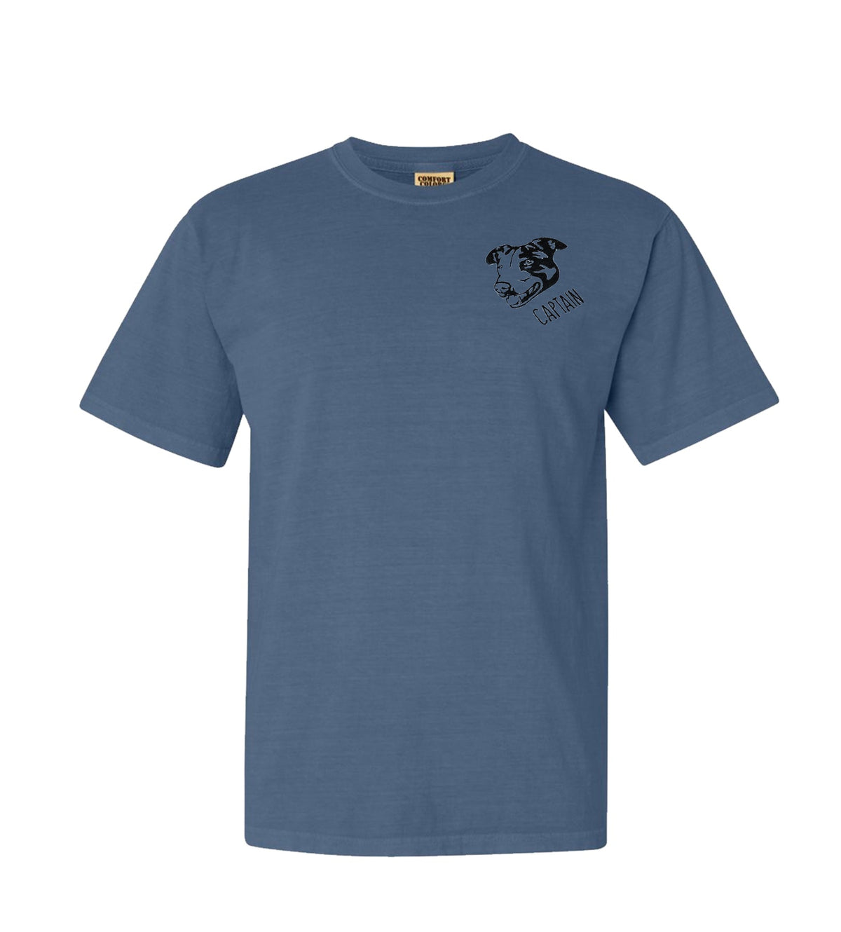 Bestickte T-Shirts, Sweatshirts und Hoodies mit individuellem Haustierporträt