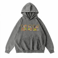 Individuell besticktes Foto T-Shirt, Sweatshirt, Hoodie, personalisiertes Familienporträt – Geschenk zum Vatertag oder Muttertag für Mama und Papa