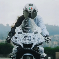 Maßgeschneiderter zweifarbiger Hoodie mit Motorrad-Stickerei – Personalisiertes Motorrad-Design 🏍️