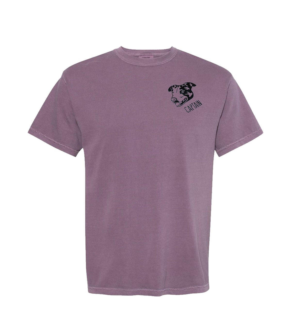 Bestickte T-Shirts, Sweatshirts und Hoodies mit individuellem Haustierporträt