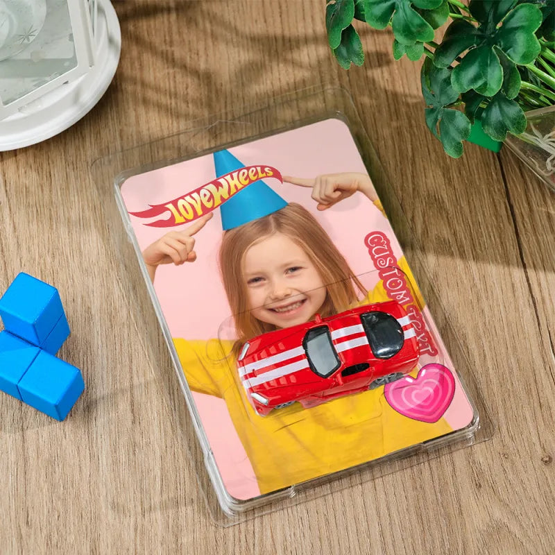 50 % RABATT 🚗 Personalisierte Verpackung für Papas Traumauto-Spielzeug🚙