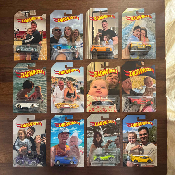 50 % RABATT 🚗 Personalisierte Verpackung für Papas Traumauto-Spielzeug🚙