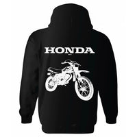 Personalisiertes Motorrad-Foto-T-Shirt & Hoodie – Individuelles Design mit Name & Bike, Schwarz-Weiß-Druck für Biker