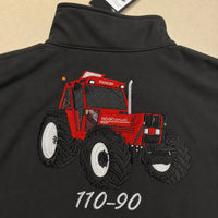 Bestickte Softshell-Weste mit individuellem Traktorenmotiv - Geschenk für Landwirte & Traktorenliebhaber
