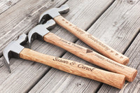 Maßband-Hammer-Set, personalisierte Geschenke zum Vatertag, Jahrestagsgeschenk