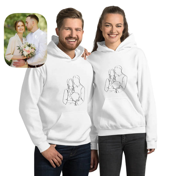 Sweatshirt mit individuellem Druck. Sweatshirt mit individuellem Foto