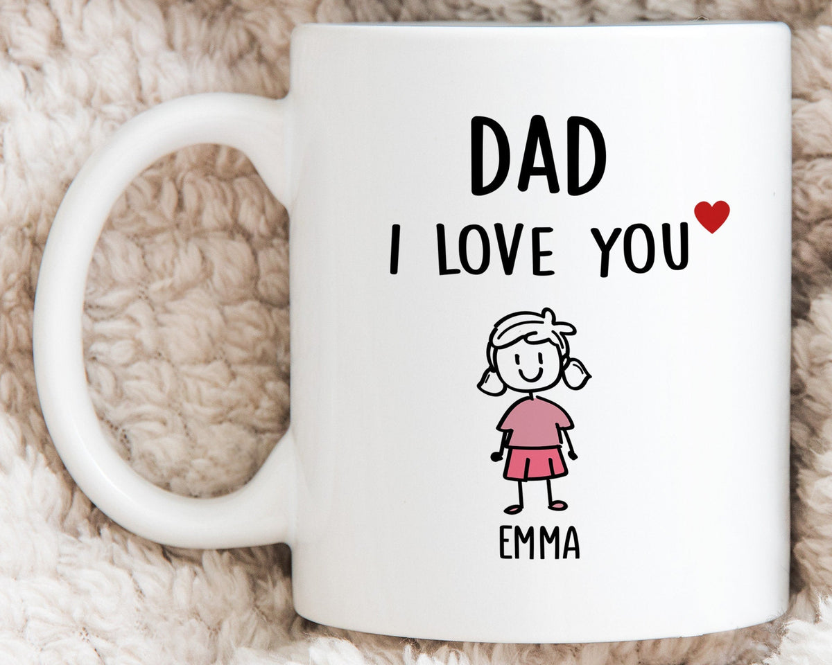 Papa-Tasse, Vatertagsgeschenk, lustiges personalisiertes Geschenk