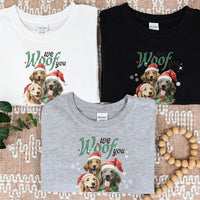 Vintage-Design Golden Retriever mit Weihnachtsmütze Weihnachts-Sweatshirt, Retriever-Mutter-Geschenk für Hundemama