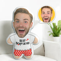 Mini-Teddykissen, individuell geformtes Kissen, Geschenk für Ihn