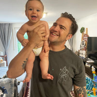 Comfort Colors Individuelles Foto-Shirt für Papa, Papa-Portrait besticktes Shirt vom Foto, Shirt für neuen Papa, Vatertagsgeschenke, Geschenk für Ehemann