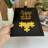 Personalisierte Muttertag Puzzle Zeichen | Mama Du bist das Puzzle, das uns zusammenhält | Muttertag Geschenk
