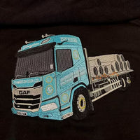 Personalisierte bestickte Truck/Auto-Hoodies – Geschenk für Autoliebhaber