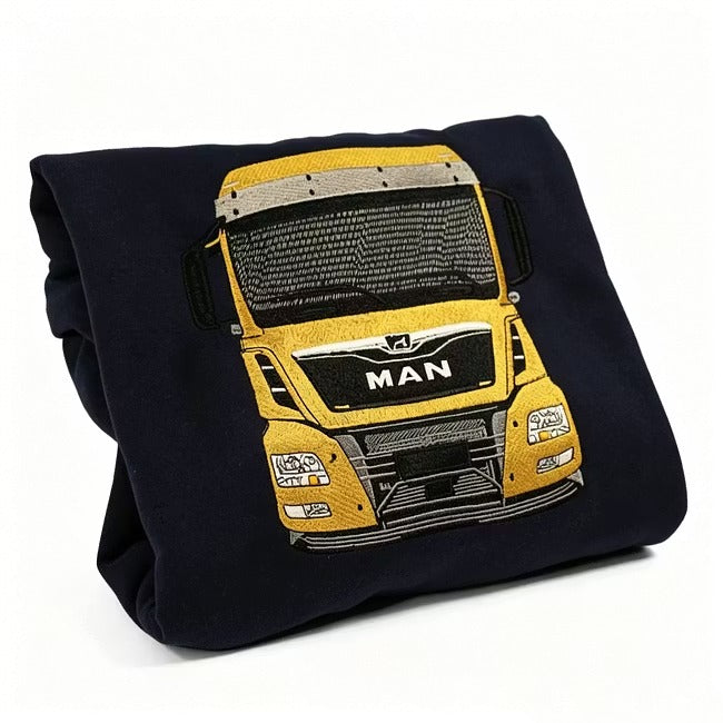 Personalisierte bestickte Truck/Auto-Hoodies – Geschenk für Autoliebhaber