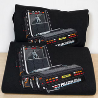 Personalisierte bestickte Truck/Auto-Hoodies – Geschenk für Autoliebhaber