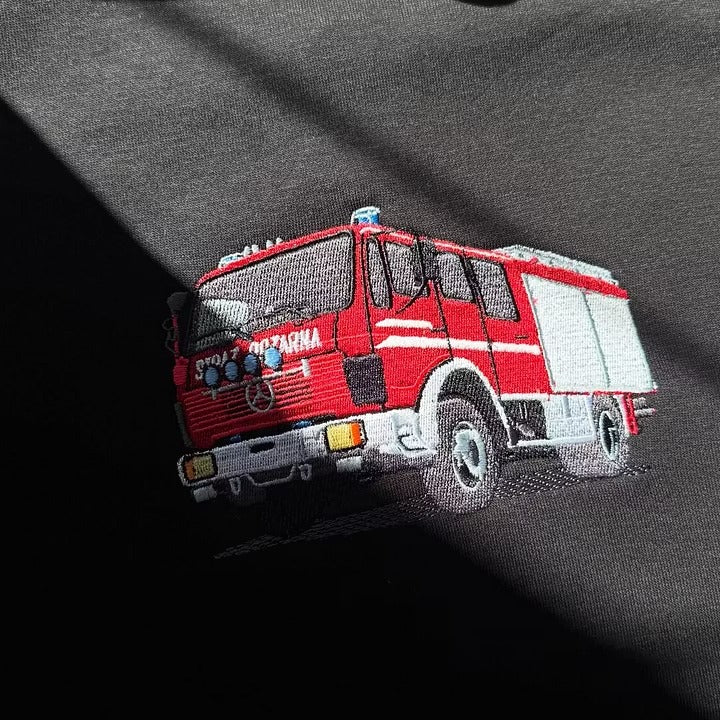 Personalisierte bestickte Truck/Auto-Hoodies – Geschenk für Autoliebhaber