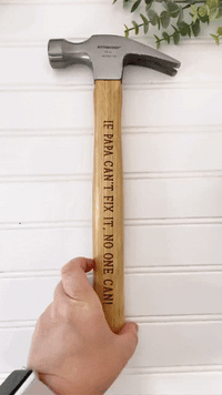 Maßband-Hammer-Set, personalisierte Geschenke zum Vatertag, Jahrestagsgeschenk