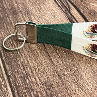 Drapeau mexicain – Porte-clés personnalisé en nylon – Porte-clés personnalisé