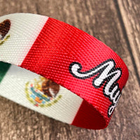 Drapeau mexicain – Porte-clés personnalisé en nylon – Porte-clés personnalisé