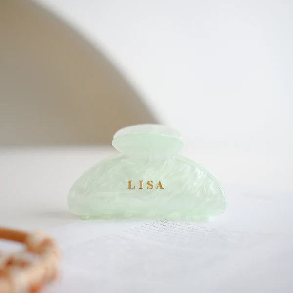 Personalisierte Haarspangen-Klaue – Haarspange mit individuellem Namen, Haarspange für Hochzeiten, Haarnadeln für Brautjungfern, Haar-Accessoire für Geburtstagspartys, Haarspange mit Initiale