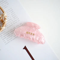 Personalisierte Haarspangen-Klaue – Haarspange mit individuellem Namen, Haarspange für Hochzeiten, Haarnadeln für Brautjungfern, Haar-Accessoire für Geburtstagspartys, Haarspange mit Initiale