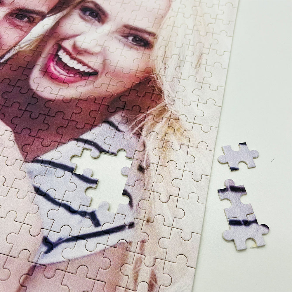 Puzzle photo personnalisé avec cadre, cadeau puzzle pour homme 