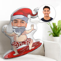 Körperkissen Mein Gesicht Kissen Benutzerdefinierte Puppen Surfen Santa Claus Foto Kissen Mini Kissen Benutzerdefinierte Kissen Geschenk