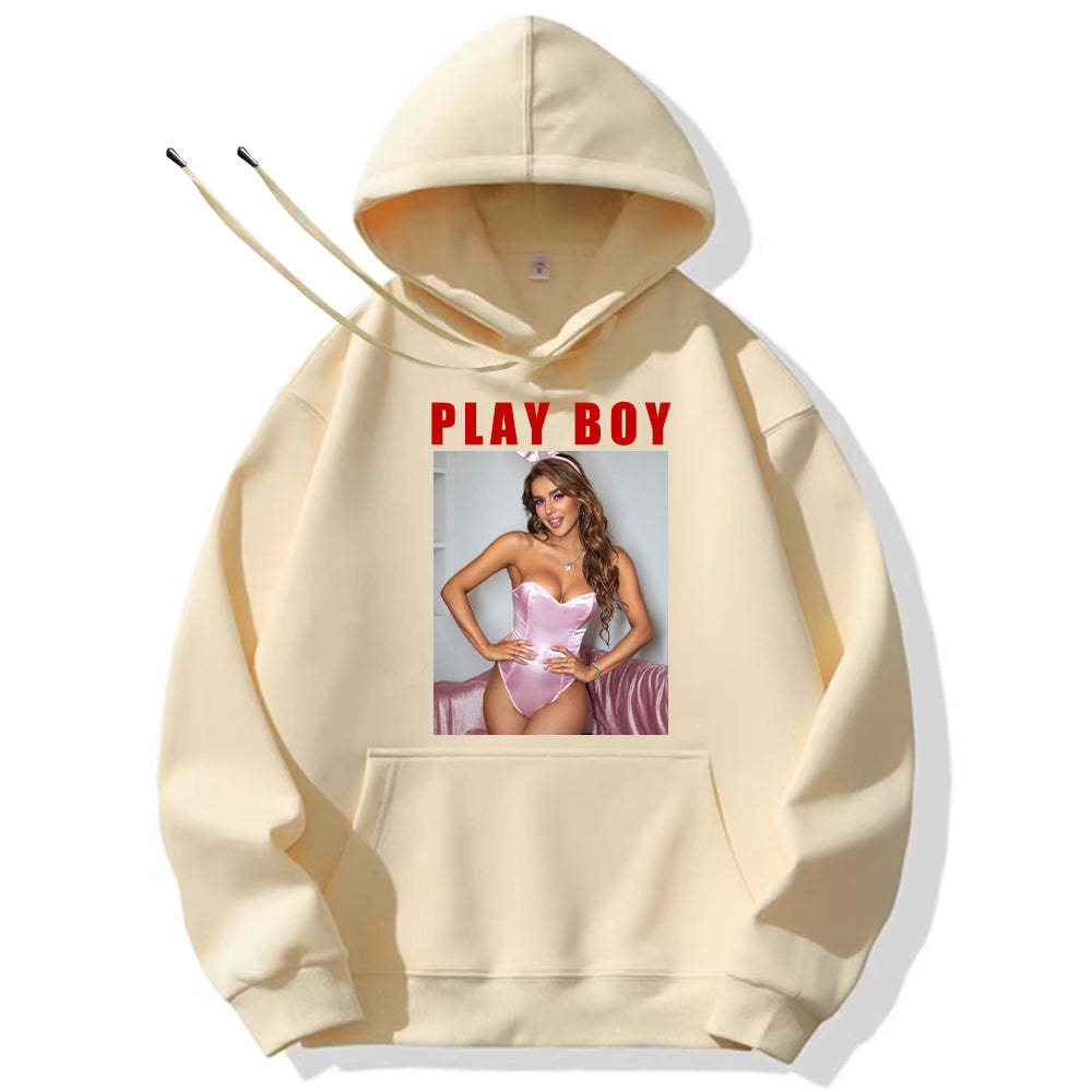 Laden Sie Ihr Cosplay-Foto Sexy Bunny Custom Damen-Hoodies hoch