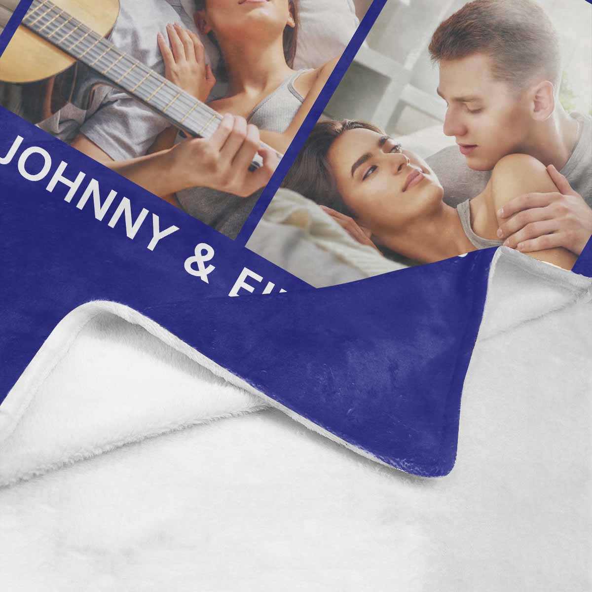 Couverture personnalisée avec texte et photo, plaids personnalisés, cadeau pour couples