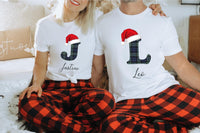 Monogrammiertes Familien-Weihnachtsshirt, individuelles Weihnachtsshirt, Weihnachtsgeschenk