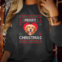 Hässliches Weihnachten, personalisiertes Bild, Foto, Bild von Haustier, Katze, Hund, Mutter, Vater, Geschenk, Pullover