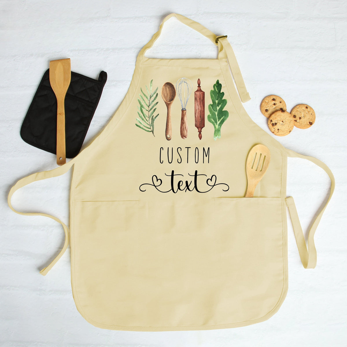 Tablier personnalisé pour femme, cadeau personnalisé fête des mères, tablier de cuisine pour maman, cadeau personnalisé pour maman, tablier de cuisine personnalisé