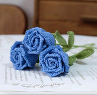 Häkelblumen|Handgemachte Blume|Gehäkelter Blumenstrauß|Geschenk für Sie|Gehäkelt|Geschenk für Freundin