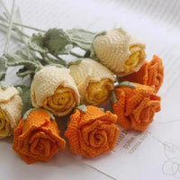 Häkelblumen|Handgemachte Blume|Gehäkelter Blumenstrauß|Geschenk für Sie|Gehäkelt|Geschenk für Freundin
